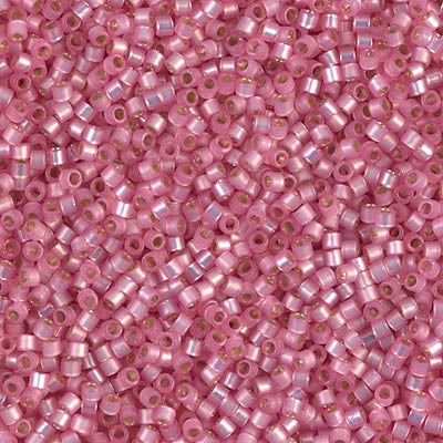 DB0625 - Silver-Lined Pink Alabaster Dyed - 11/0