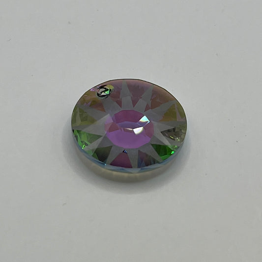 Swarovski 19MM Sun Pendant - Paradise Shine