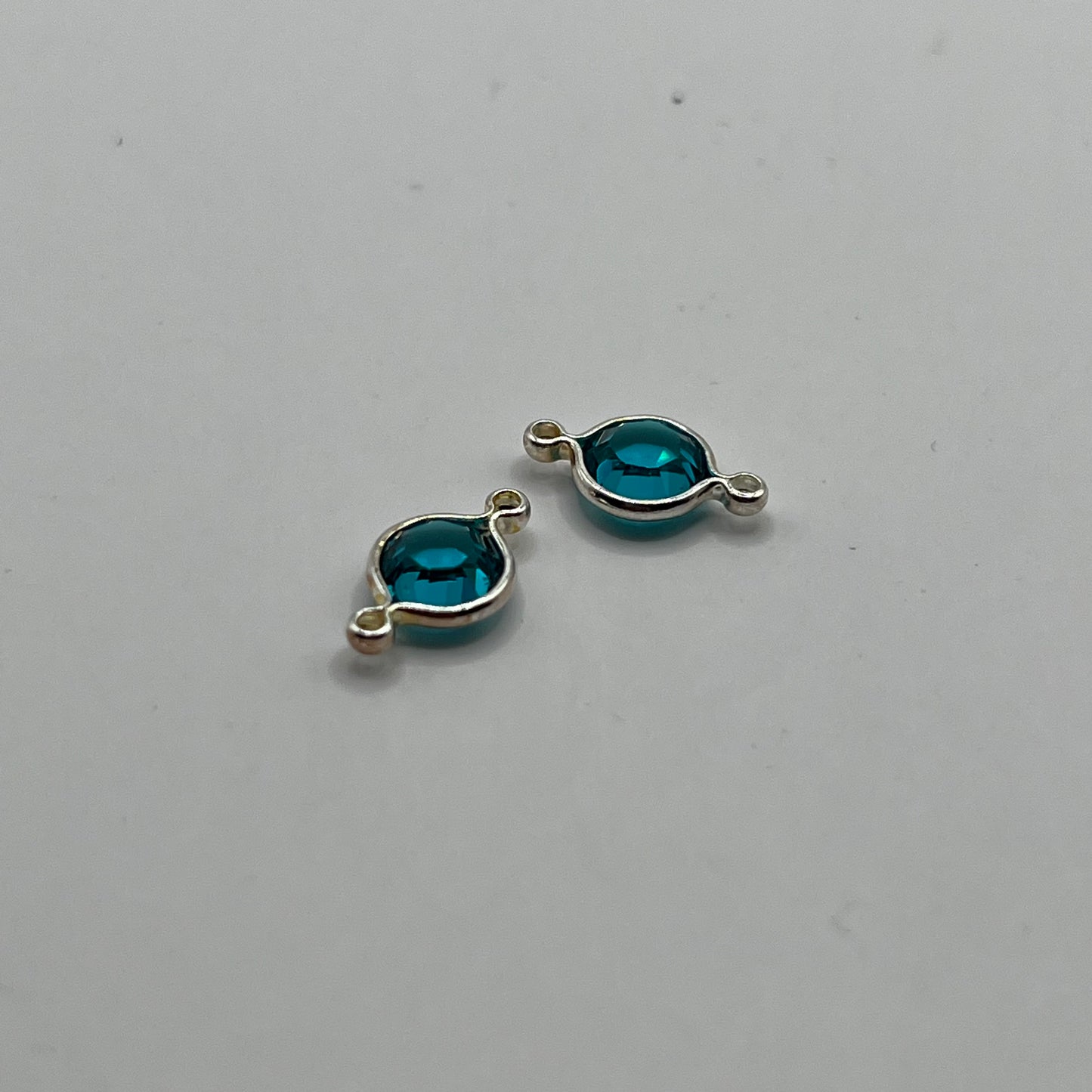 Swarovski Daisy Connector Double Loop SS29 - Indocolite (2pcs)