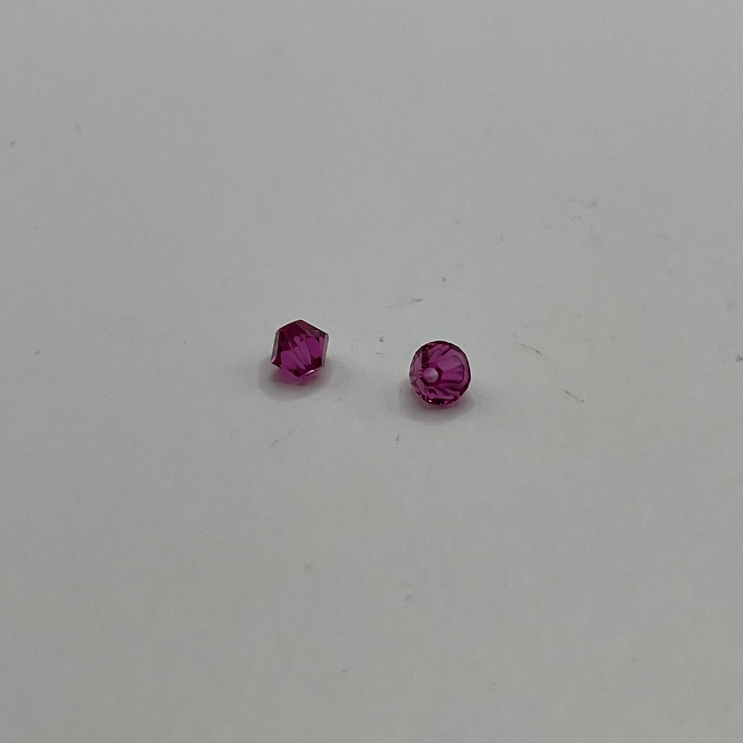 Swarovski 4MM Bicones - Fuchsia (12pcs)