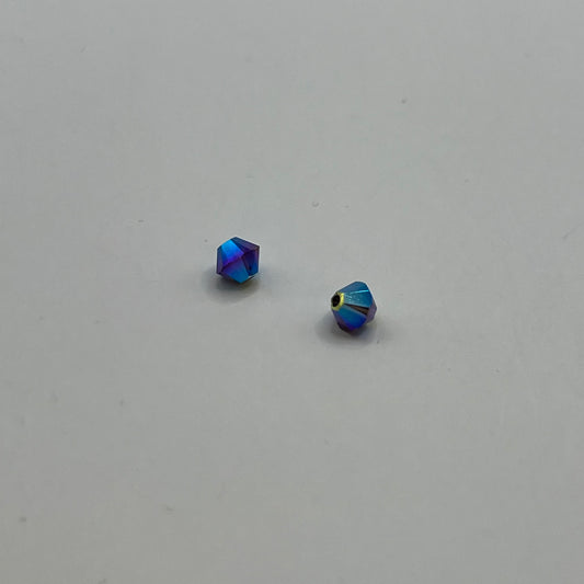 Swarovski 4MM Bicones - Purple Velvet AB2X (12pcs)