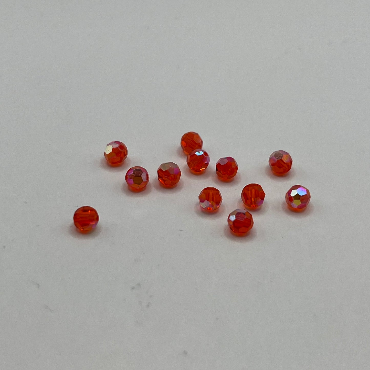 Swarovski 4MM Round Faceted A5000 - Hyacinth AB (12pcs)