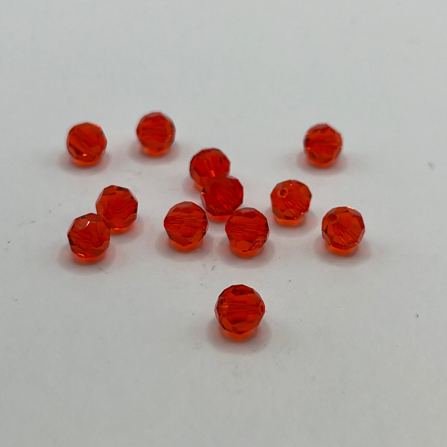 Swarovski 6MM Round Faceted A5000 - Hyacinth (12pcs)
