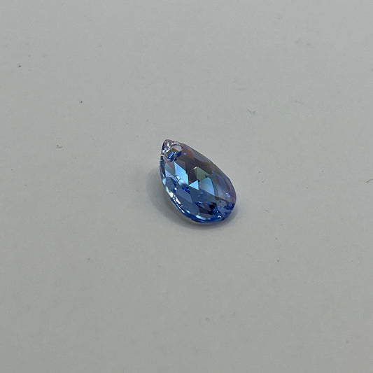 Swarovski 16x9MM Pear Pendant A6106 - Light Sapphire Shimmer