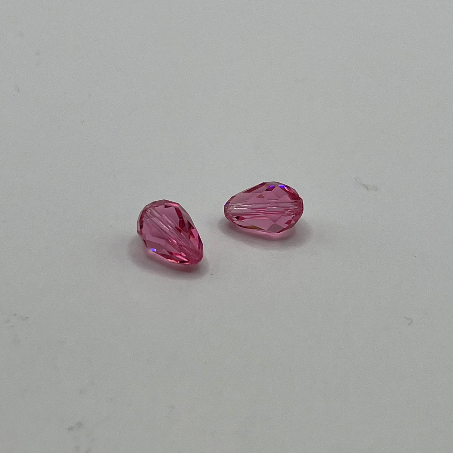 Swarovski 10.5x7MM Teardrop - Rose (4pcs)