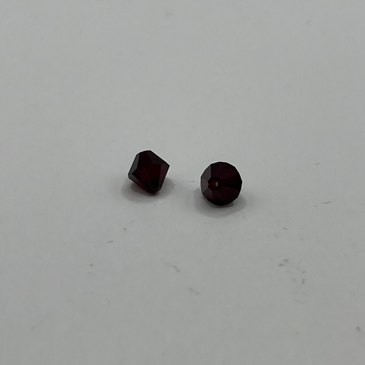 Swarovski 6MM Bicones - Garnet (12pcs)