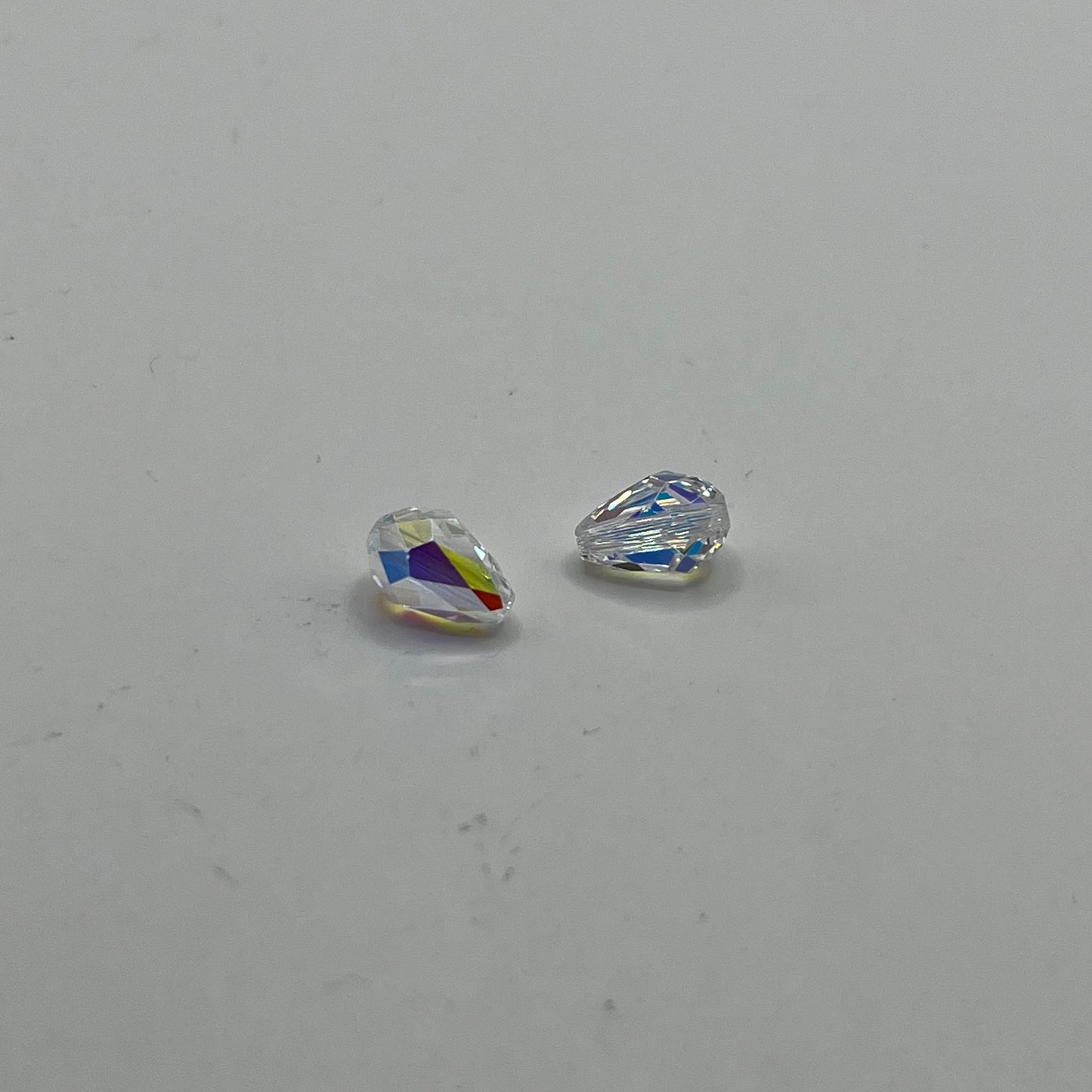 Swarovski 9x6MM Teardrop A5500 - Crystal AB (2pcs)