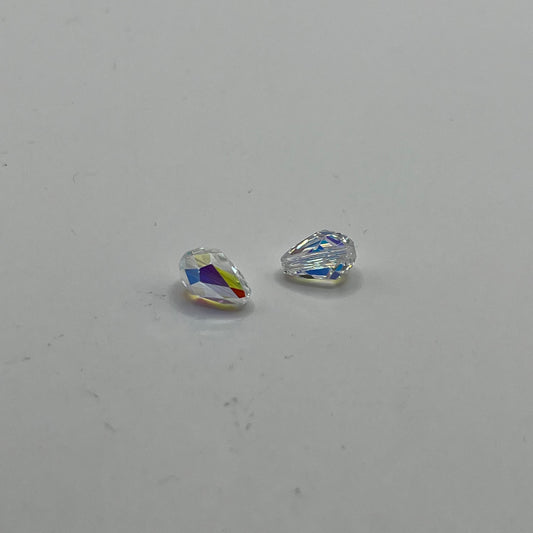 Swarovski 9x6MM Teardrop A5500 - Crystal AB (2pcs)
