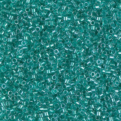 DB0904 - Sparkling Turqoise Lined Crystal - 11/0