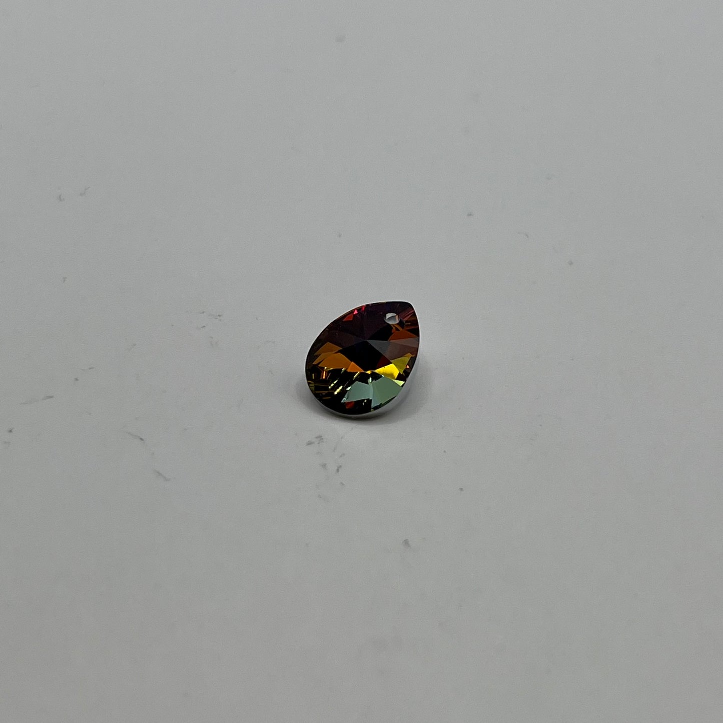 Swarovski 12MM Mini Pear Pendant A6128 - Crystal Volcano