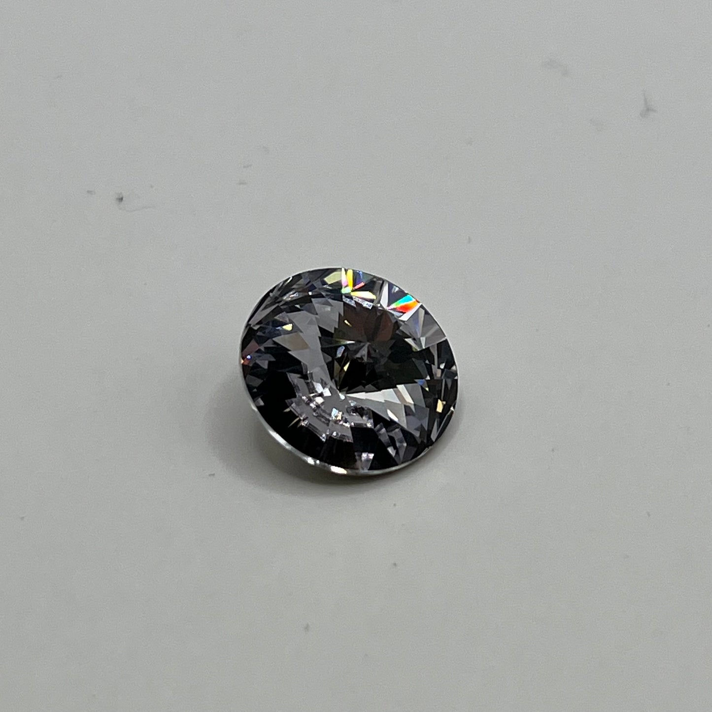 Swarovski 14MM Rivoli A1122 - Smoky Mauve