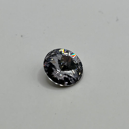 Swarovski 14MM Rivoli A1122 - Smoky Mauve