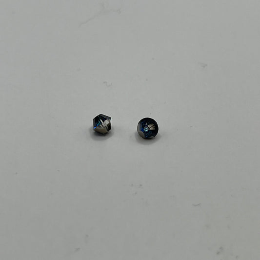 Swarovski 4MM Bicones - Crystal Bermuda Blue (12pcs)