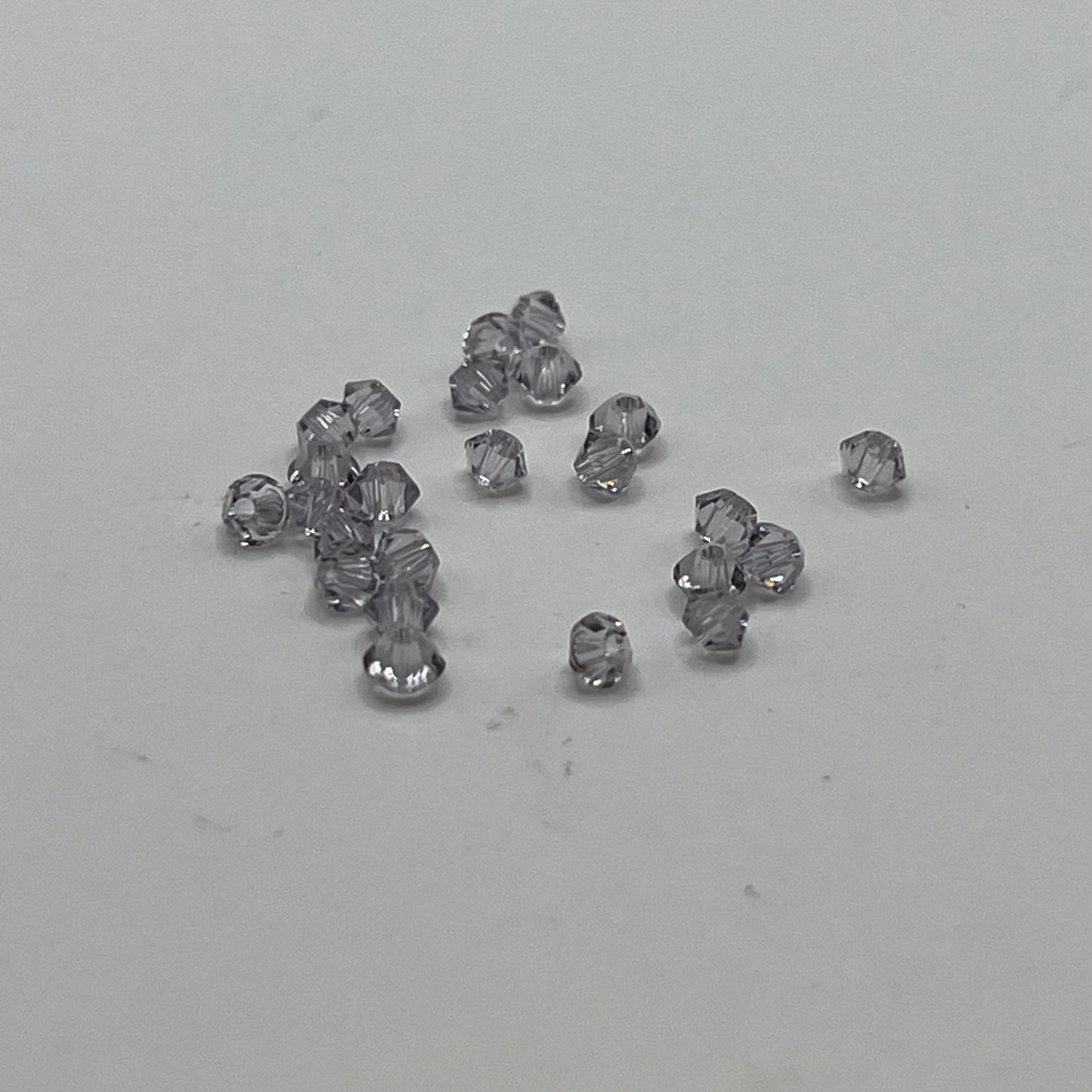 Swarovski 3MM Bicones - Smoky Mauve (24pcs)