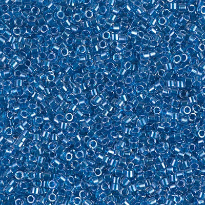 DB0920 - Sparkling Cerulean Blue Lined Crystal - 11/0