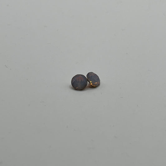 Swarovski 6MM Xirius Chaton A1088 - White Opal Rosaline (12pcs)