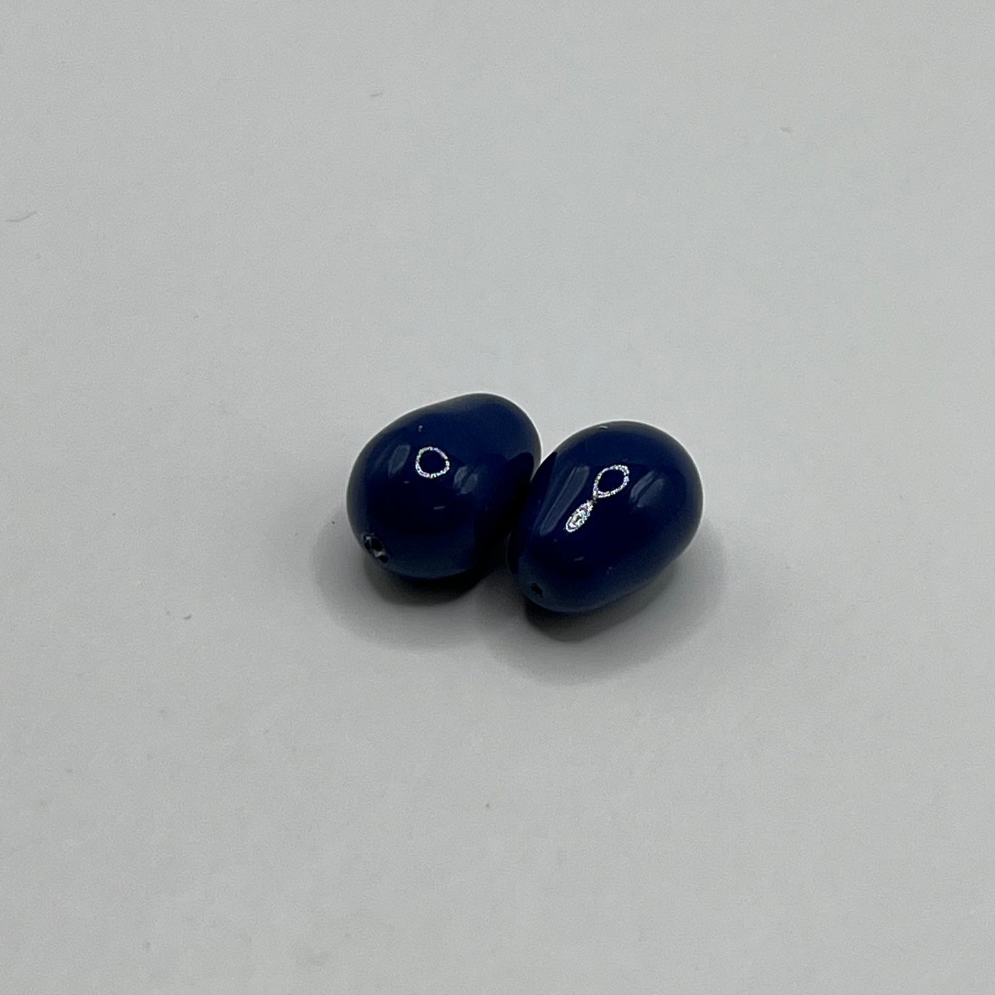 Swarovski 11x8MM Pear Pearl A5821 - Dark Lapis (2pcs)