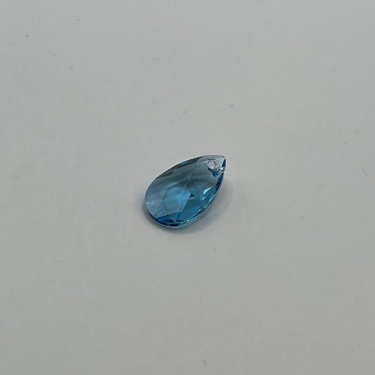 Swarovski 16x9MM Pear Pendant A6106 - Aquamarine