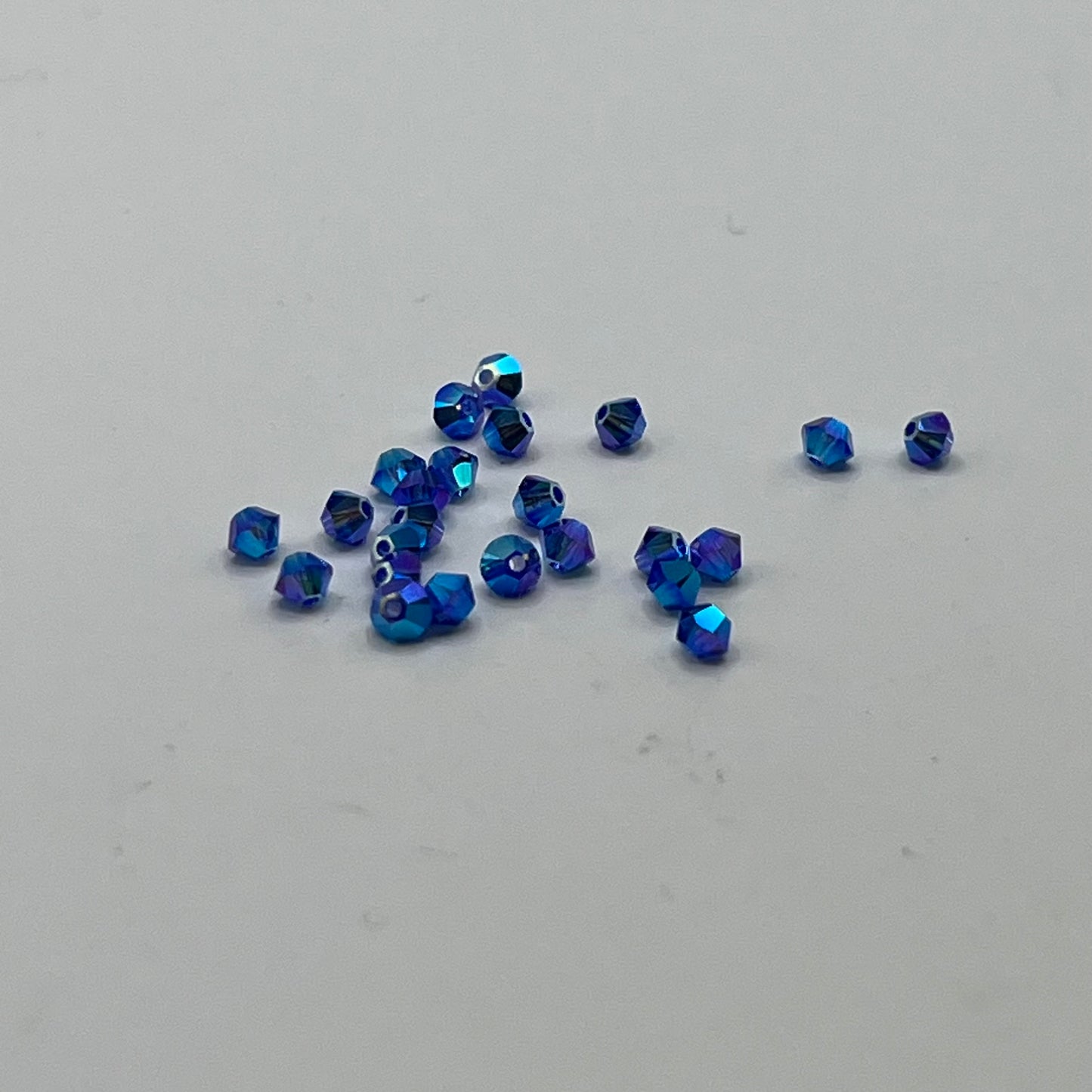Swarovski 3MM Bicones - Majestic Blue AB2X (24pcs)
