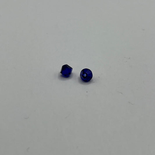 Swarovski 4MM Bicones - Cobalt (12pcs)