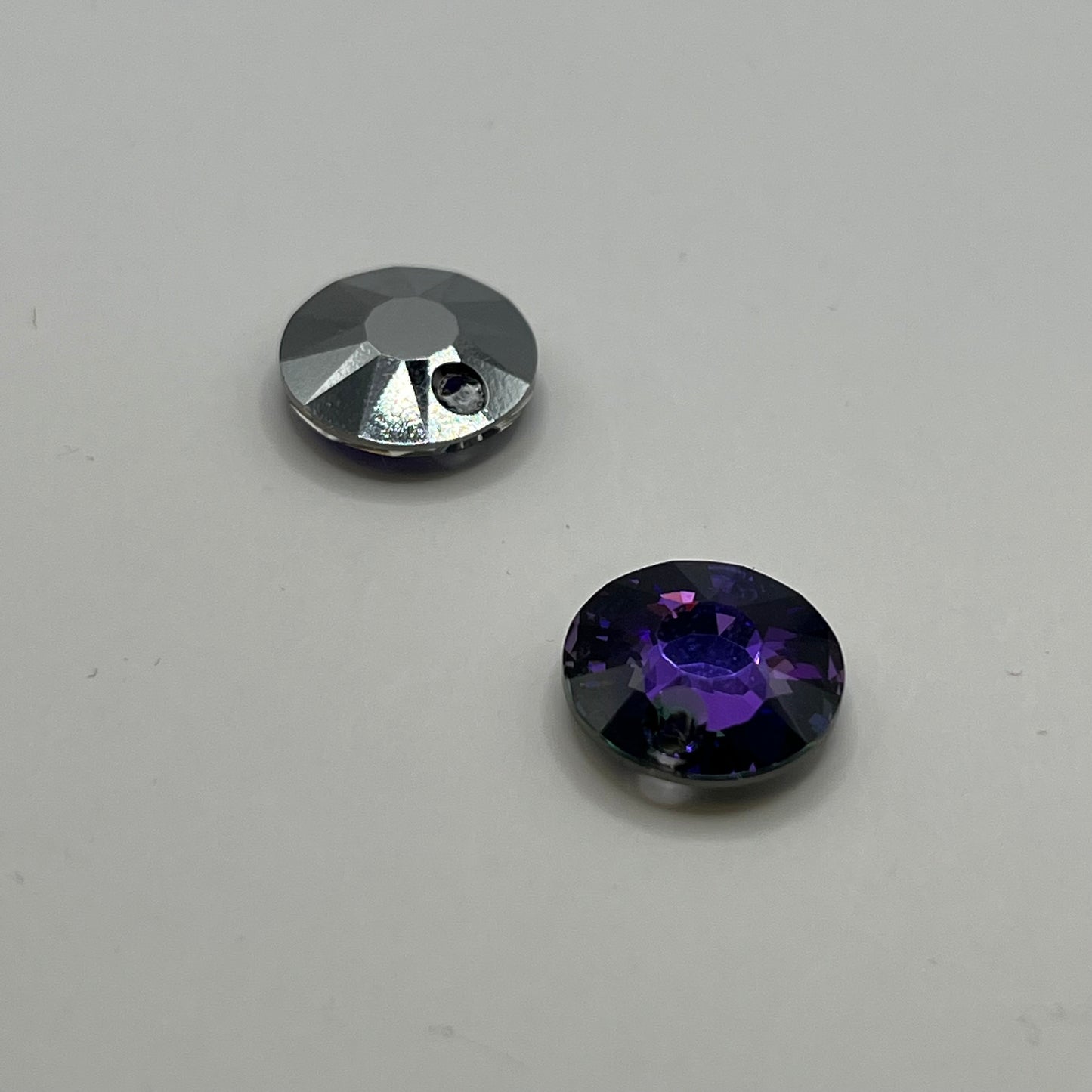 Swarovski 12MM Sun Pendant -  Heliotrope (2pcs)