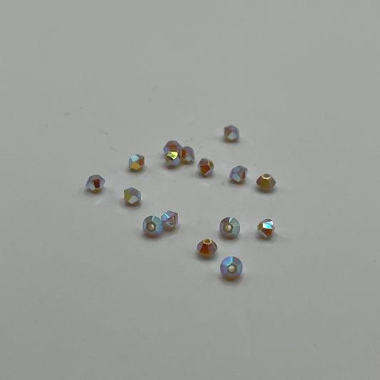Swarovski 3MM Bicones - Sand Opal AB2X (24pcs)