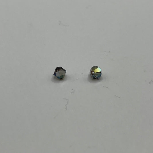 Swarovski 4MM Bicones - Crystal Iridescent Green (12pcs)