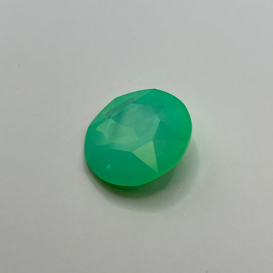Swarovski 27MM Crystal White Opal Ultra Glow Green AB