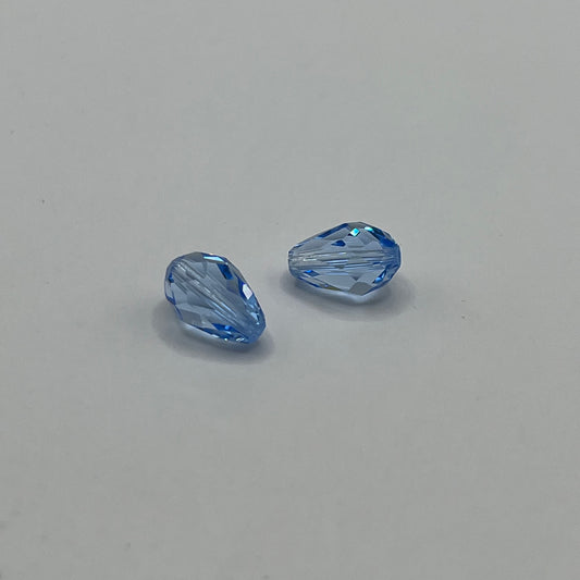 Swarovski 10.5x7MM Teardrop - Light Sapphire (4pcs)