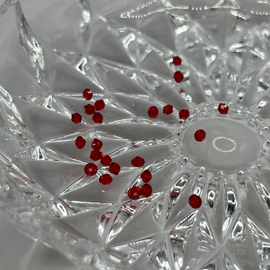 Swarovski 2.5MM Bicones - Light Siam (24pcs)