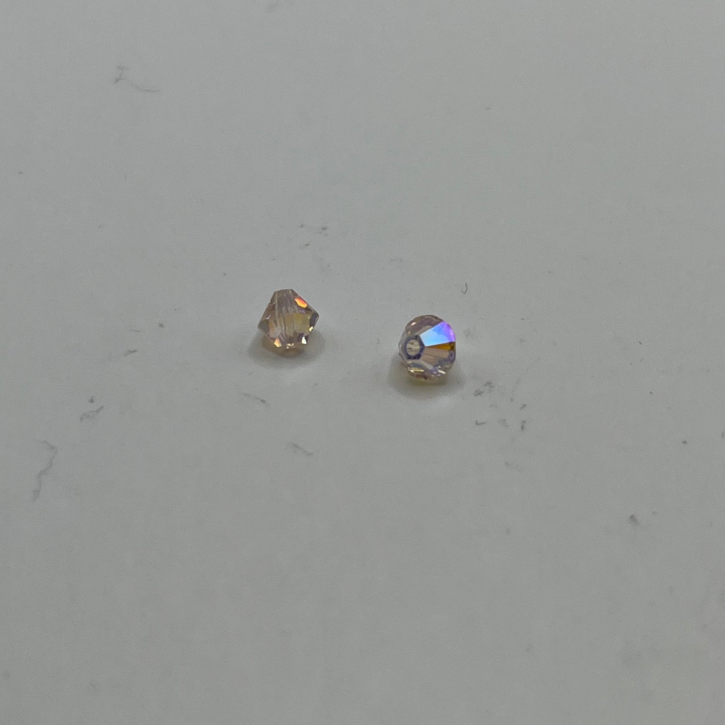 Swarovski 4MM Bicones - Silk AB2X (12pcs)
