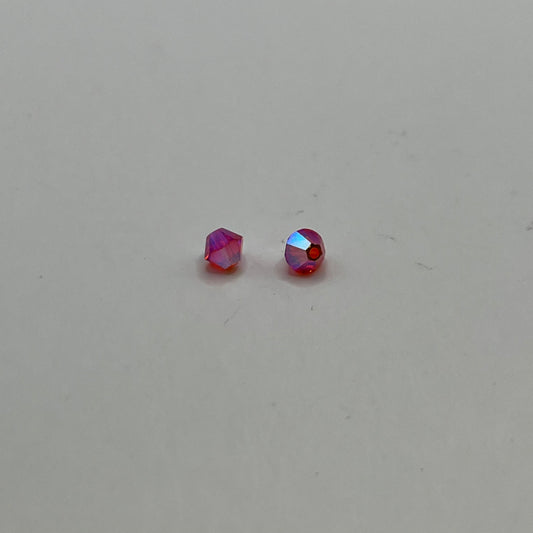 Swarovski 4MM Bicones - Hyacinth AB2X (12pcs)
