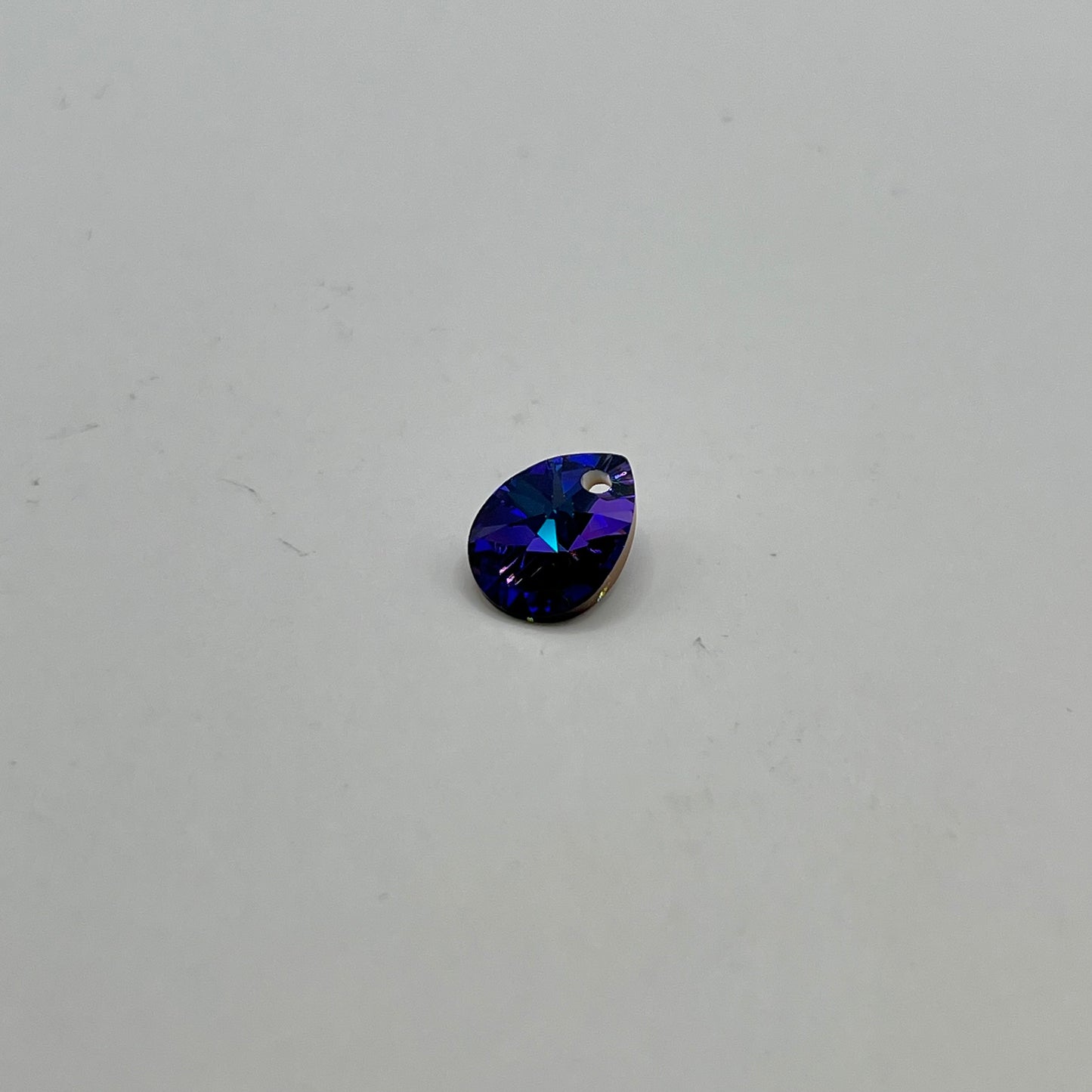 Swarovski 10MM Mini Pear Pendant A6128 - Heliotrope