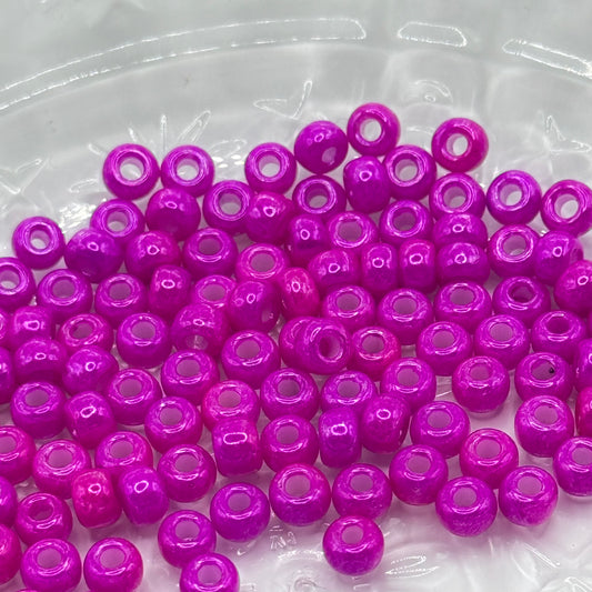 Miyuki: 6/0 - Opaque Magenta Fizzle Luster -  10g
