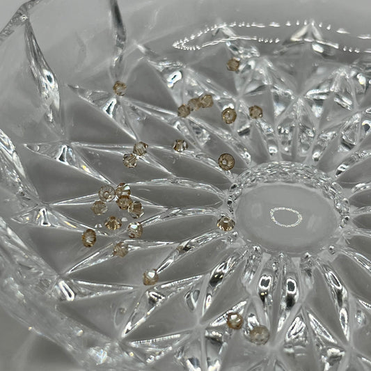 Swarovski 2.5MM Bicones - Crystal Golden Shadow (24pcs)
