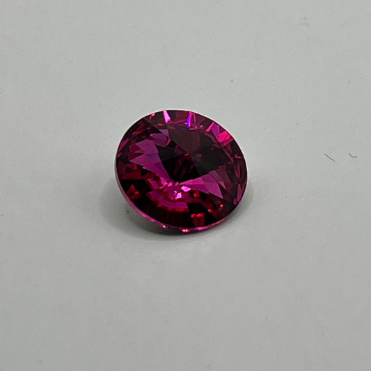 Swarovski 12MM Rivoli A1122 - Fuchsia