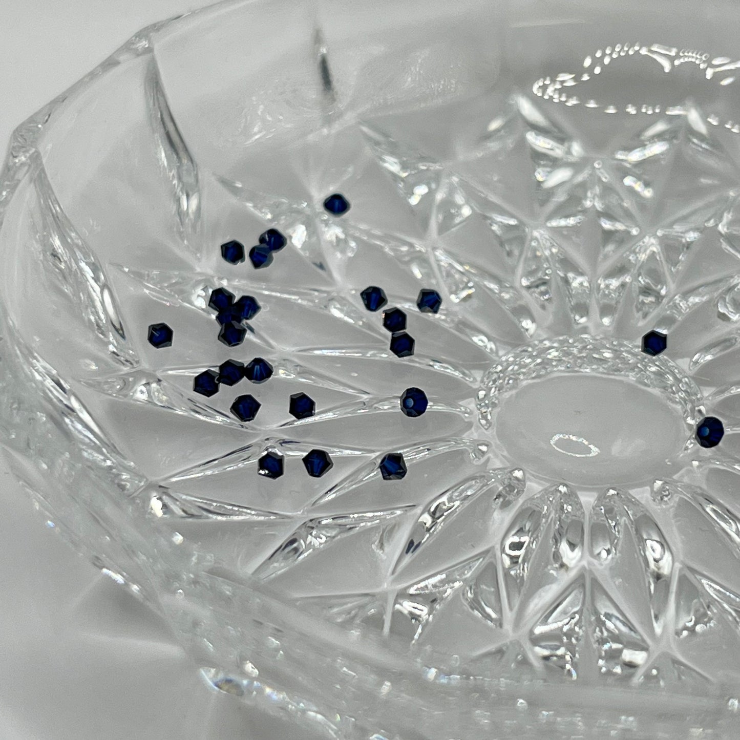 Swarovski 2.5MM Bicones - Dark Indigo (24pcs)