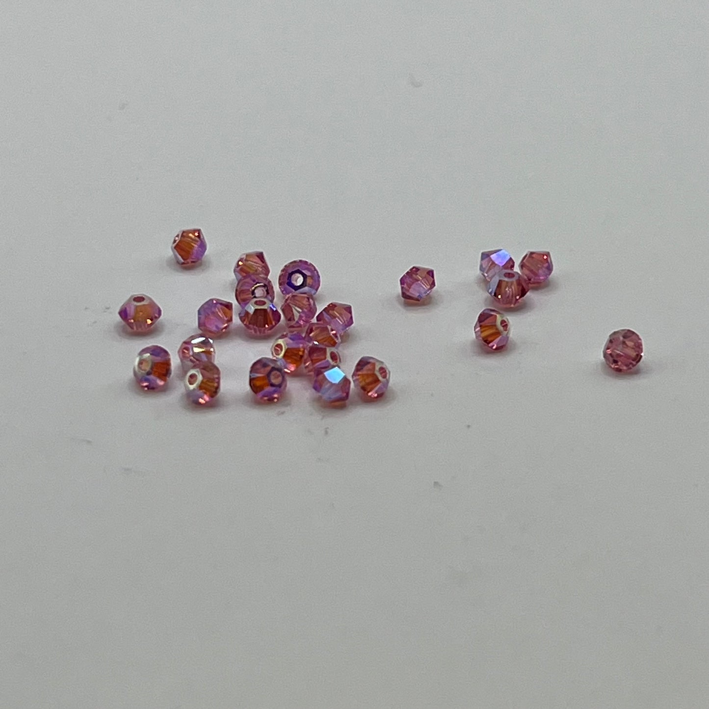 Swarovski 3MM Bicones - Rose AB2X (24pcs)