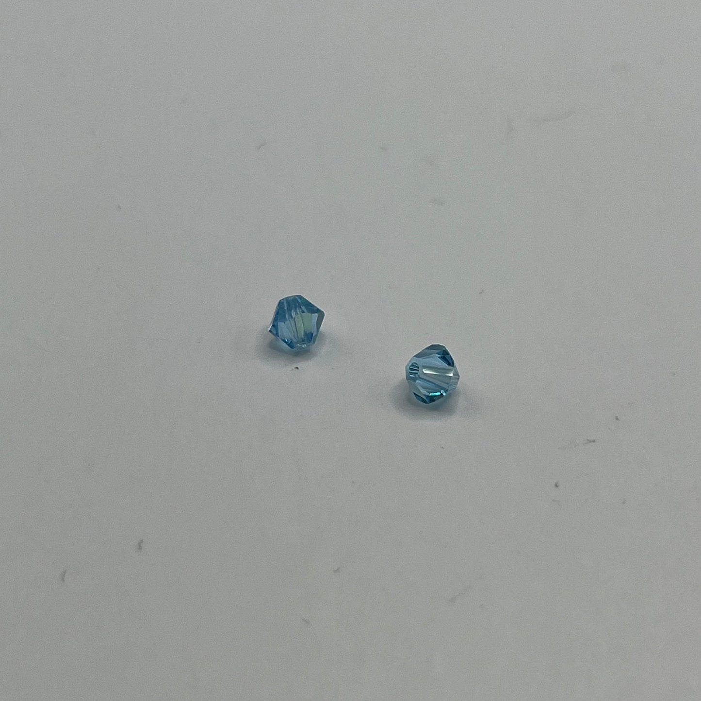 Swarovski 4MM Bicones - Aqua / Glacier Blue (12pcs)
