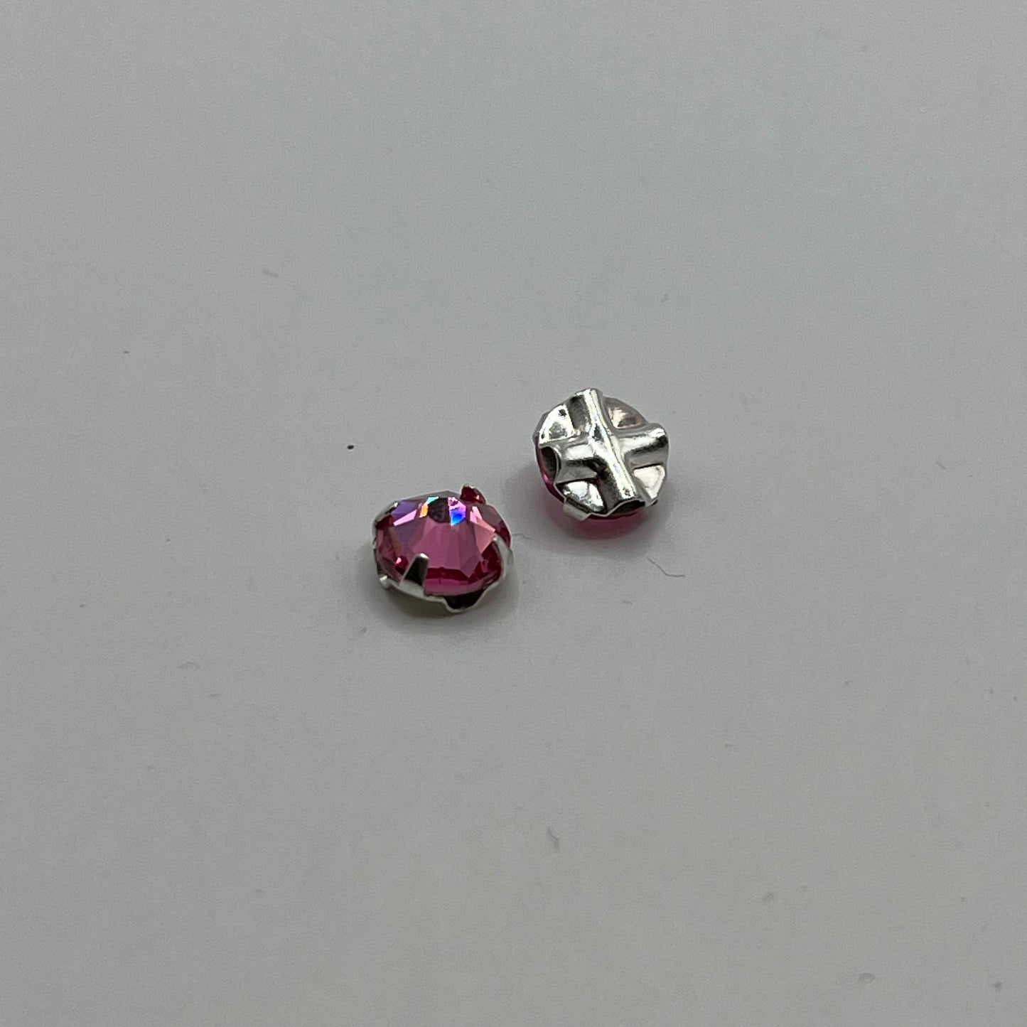 Swarovski 6MM Sew On Rose Montee A53103 - Rose (8pcs)