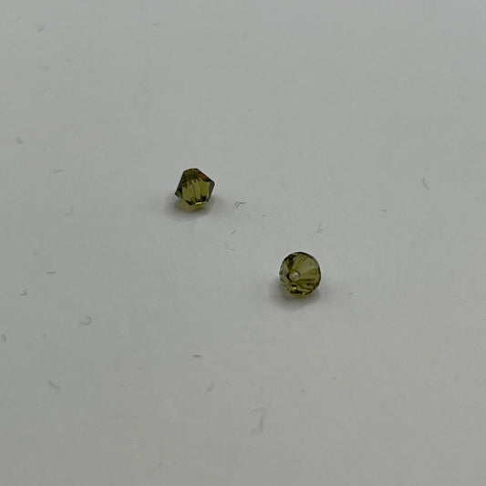Swarovski 4MM Bicones - Khaki (12pcs)