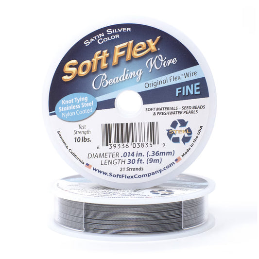 Softflex Fine .014 Satin Silver (30ft)