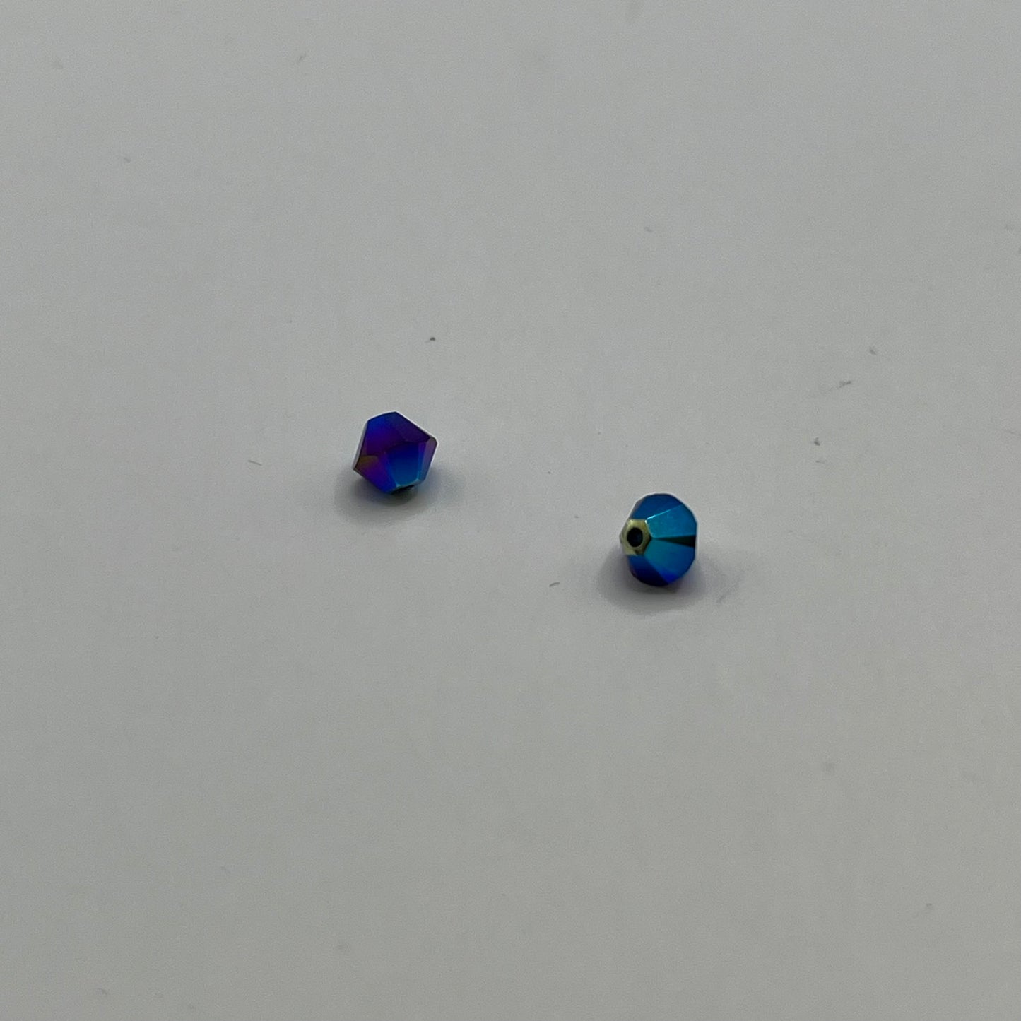 Swarovski 4MM Bicones - Dark Indigo AB2X (12pcs)