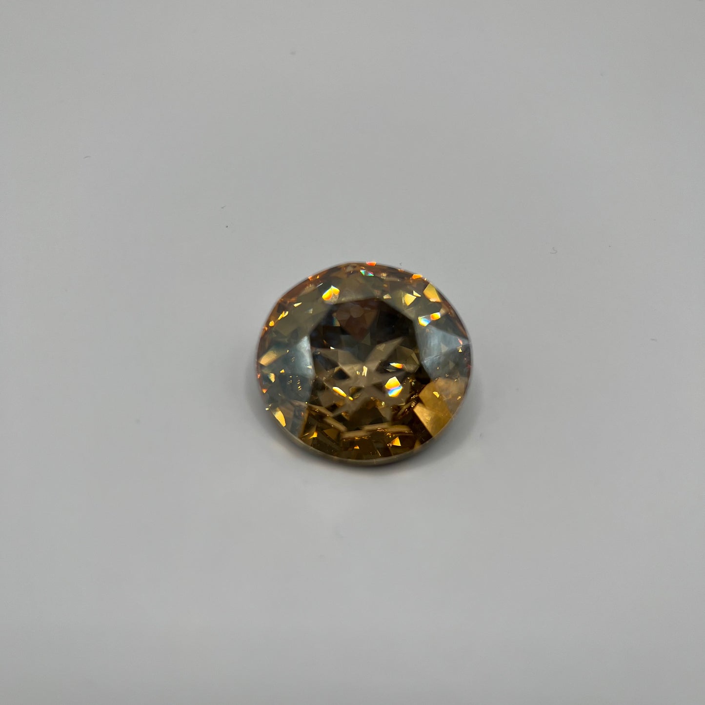 Swarovski 27MM Crystal Golden Shadow - Custom Coated