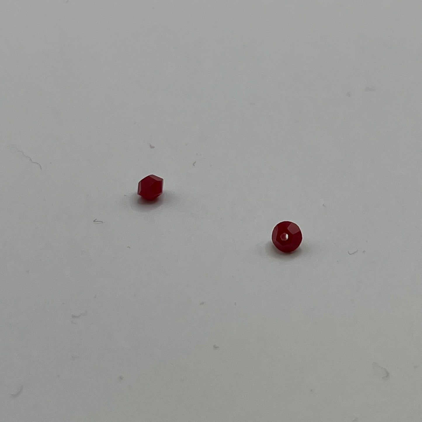 Swarovski 3MM Bicones - Dark Red Coral (24pcs)