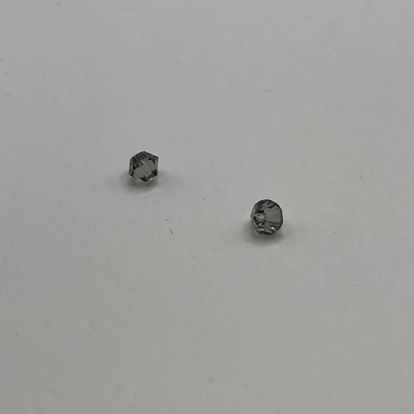 Swarovski 4MM Bicones - Black Diamond (12pcs)