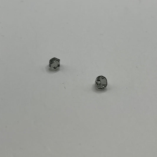 Swarovski 4MM Bicones - Black Diamond (12pcs)