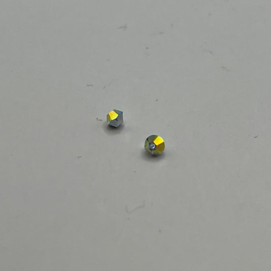 Swarovski 3MM Bicones - Crystal CAL AB (24pcs)