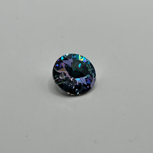 Swarovski 12MM Rivoli Pendant A6428 - Light Vitrail