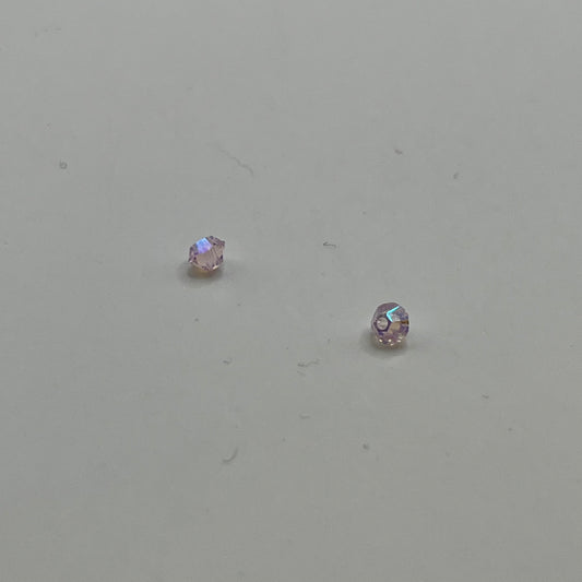 Swrovski 3MM Bicones - Rosaline AB2X (24pcs)